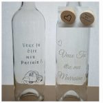 bouteille de baptême